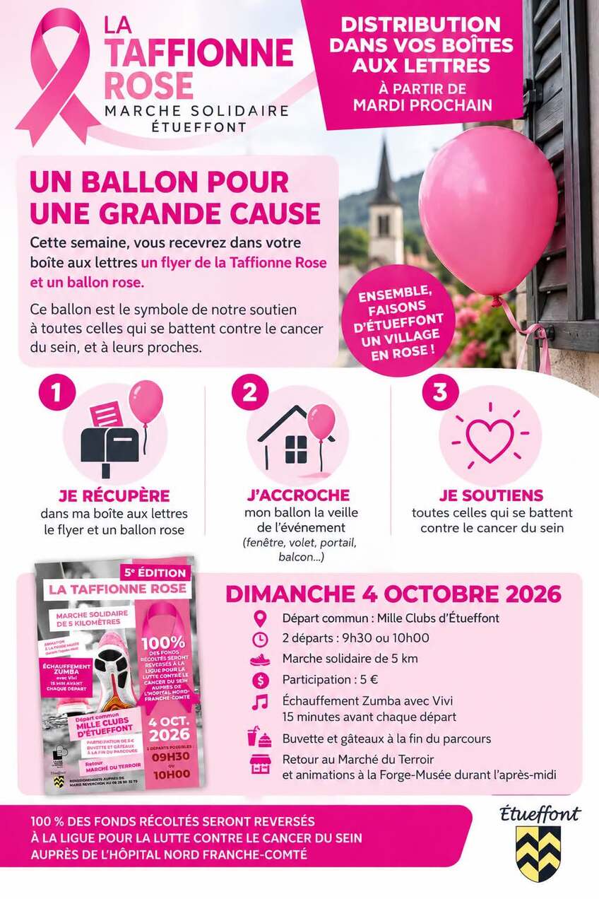Étueffont se pare de rose