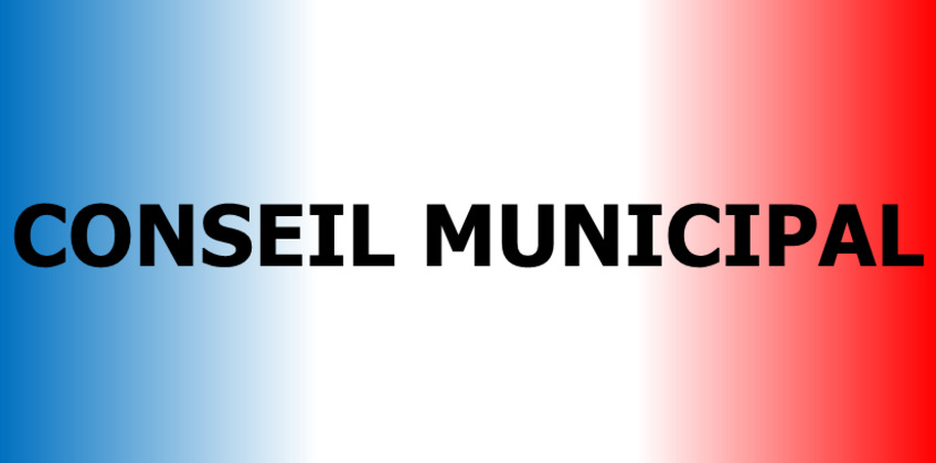 Réunion du Conseil Municipal