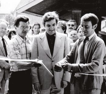 Juillet 1981 : l'inauguration Juillet 1981 : l'inauguration
