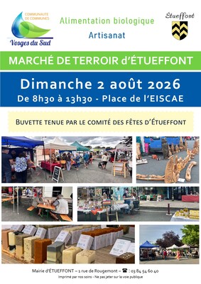 Marché biologique de terroir et d'artisanat