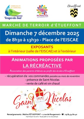 marché biologique de terroir et d'artisanat