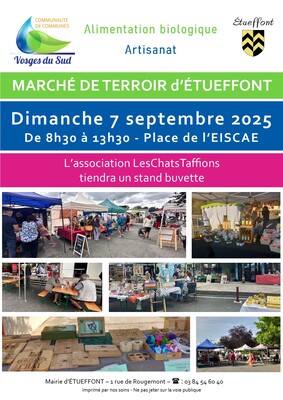Marché biologique de terroir et d'artisanat