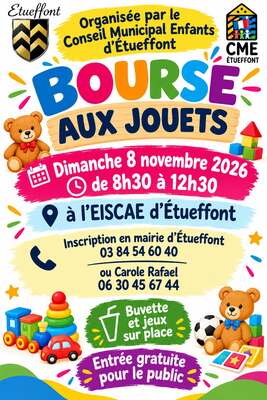 Bourse aux jouets