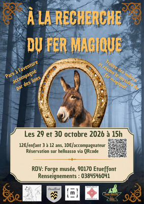 Forge musée - À la recherche du fer magique