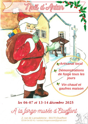 Marché de Noël à la Forge-musée
